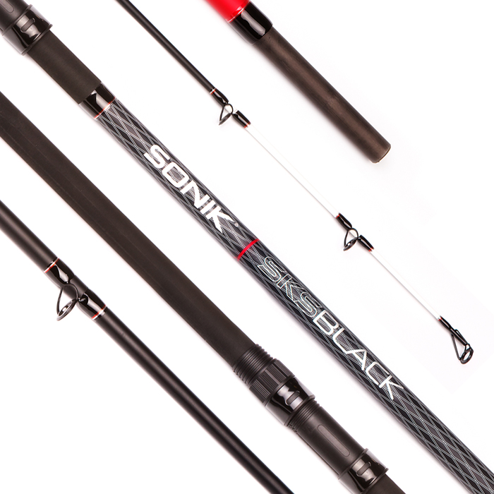 Sonik SKS Black Fixed Spool Shore Rod NEW Sea Fishing Rods *All Models* 